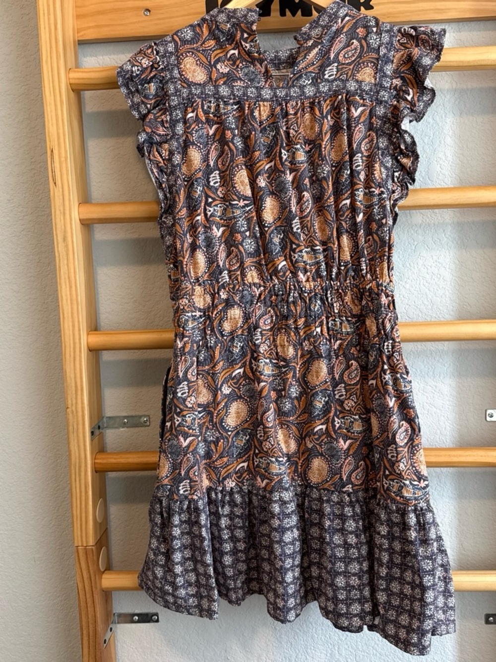 Universal Thread’s Paisley Ruffle Dress - Multicolor - Picture 4 of 4